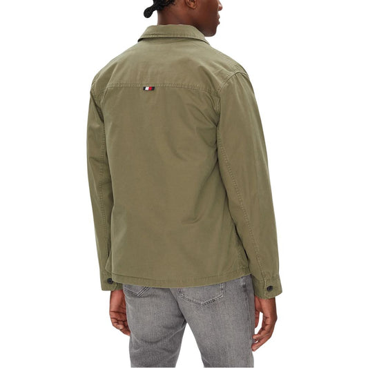 Tommy Hilfiger Bicolor Recycled Cotton Coat
