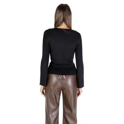 Only Black Viscose Sweatshirt