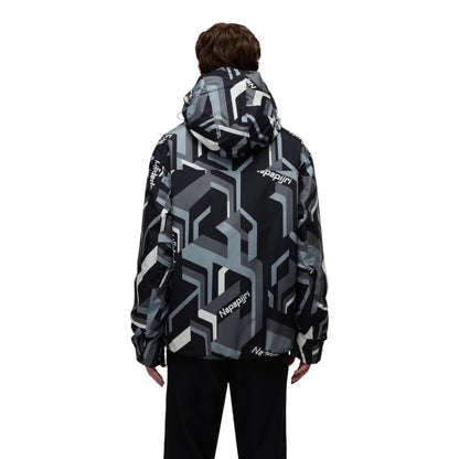 Napapijri Bicolor Recycled Polyester Shell Jacket