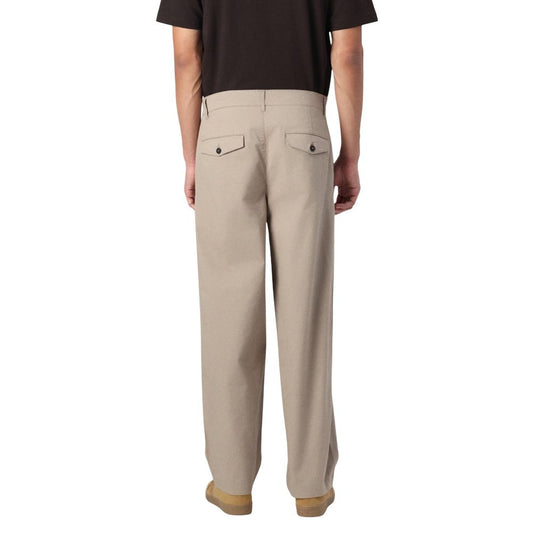 Only & Sons Beige Cotton Casual Pants