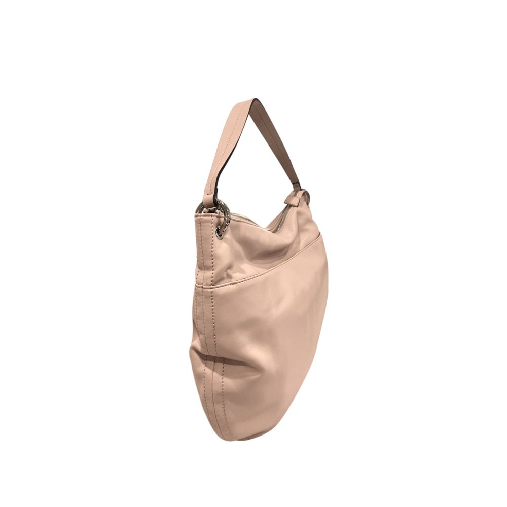 Twinset Pink PU Women Shoulder Bag