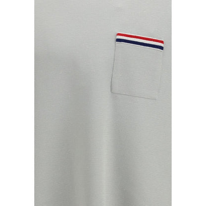 Thom Browne Gray Cotton T-Shirt