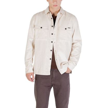Gianni Lupo Cream Cotton Clothing