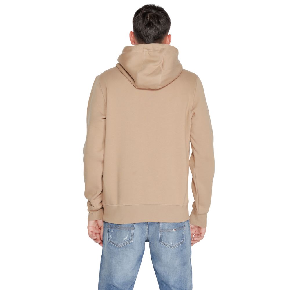 Tommy Hilfiger Beige Cotton Hoodie