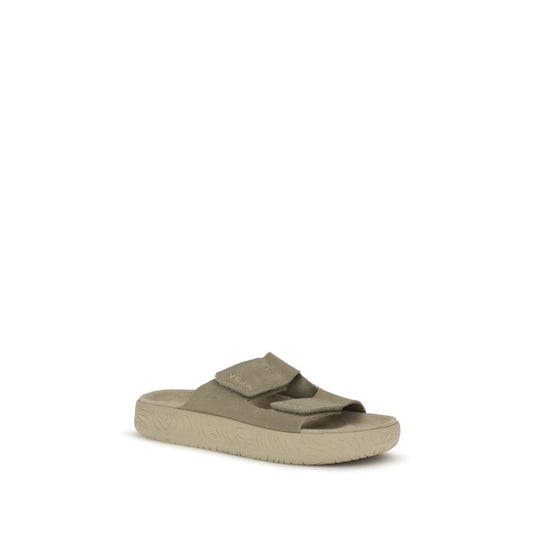 Veja Beige Calf Leather Bos Taurus Flat Sandals