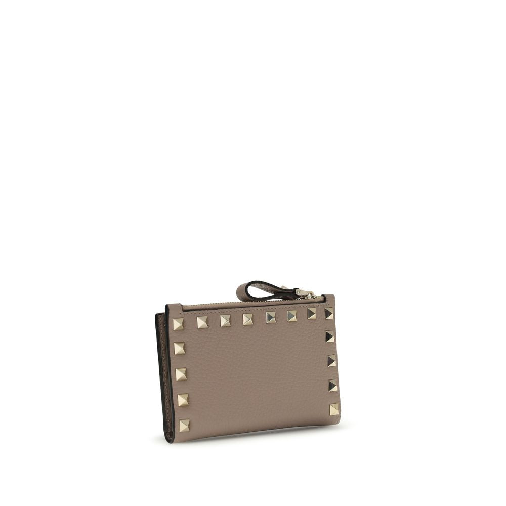 Valentino Garavani Multicolor Calf Leather Bos Taurus Wallet