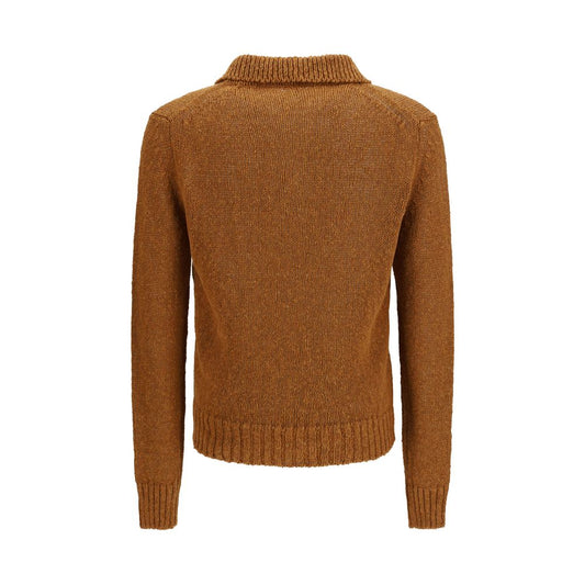 Sunflower Brown Cotton Polo Shirt