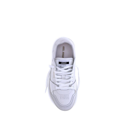 Axel Arigato White Calf Leather Bos Taurus Athletic Sneakers