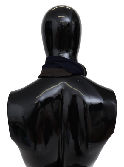 Missoni Multicolor Striped Wool Unisex Wrap Fringes Scarf