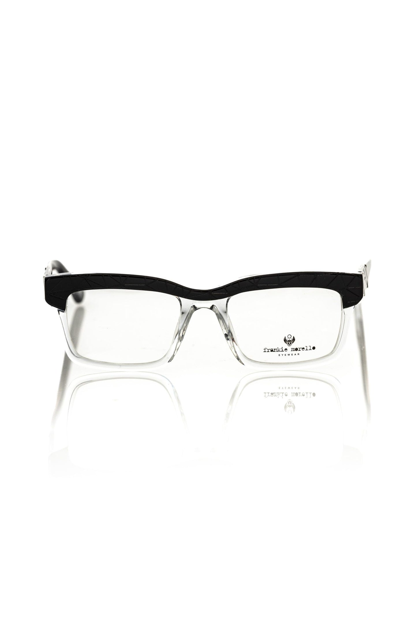 Frankie Morello Black Acetate Glasses Frame