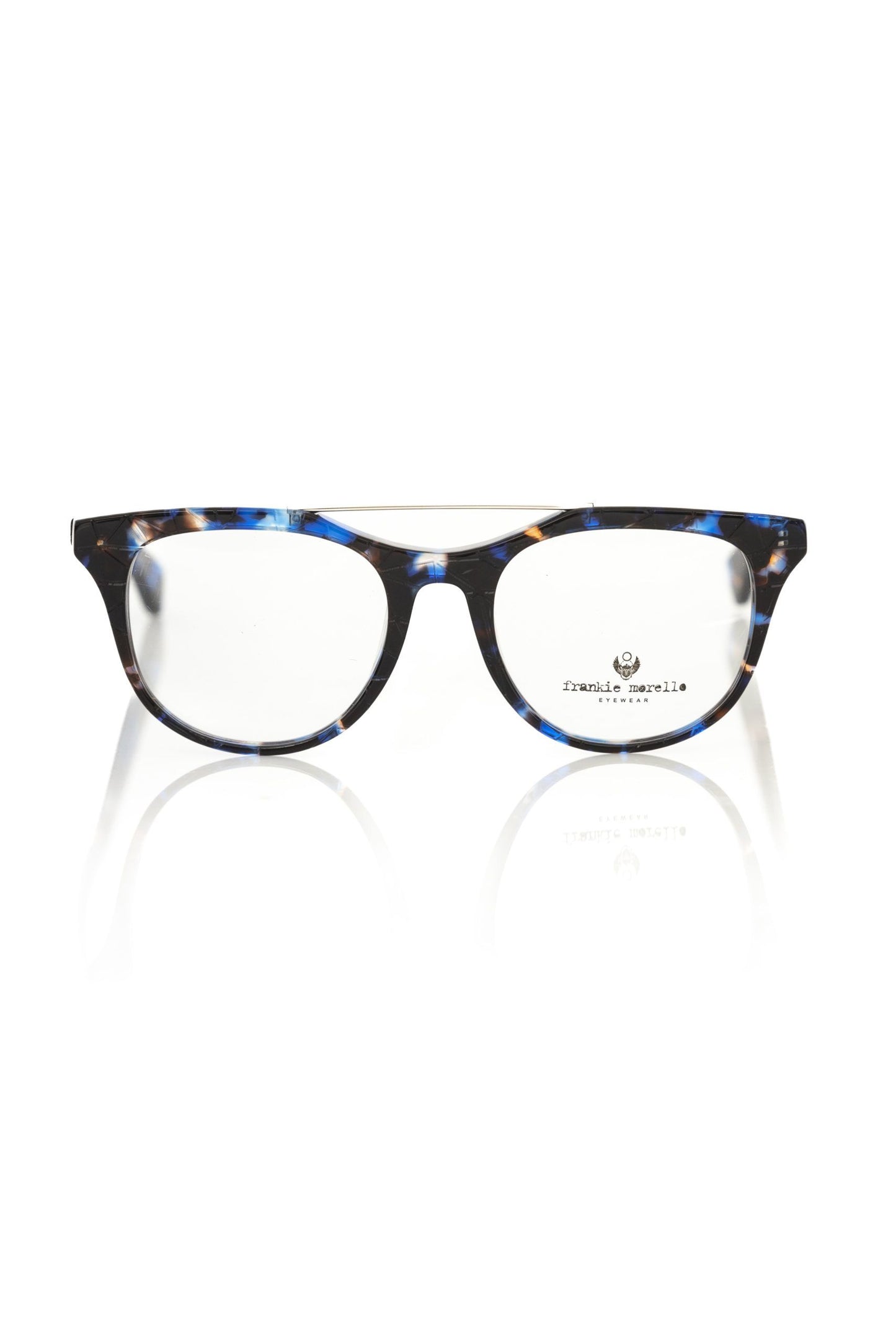 Frankie Morello Blue Acetate Glasses Frame