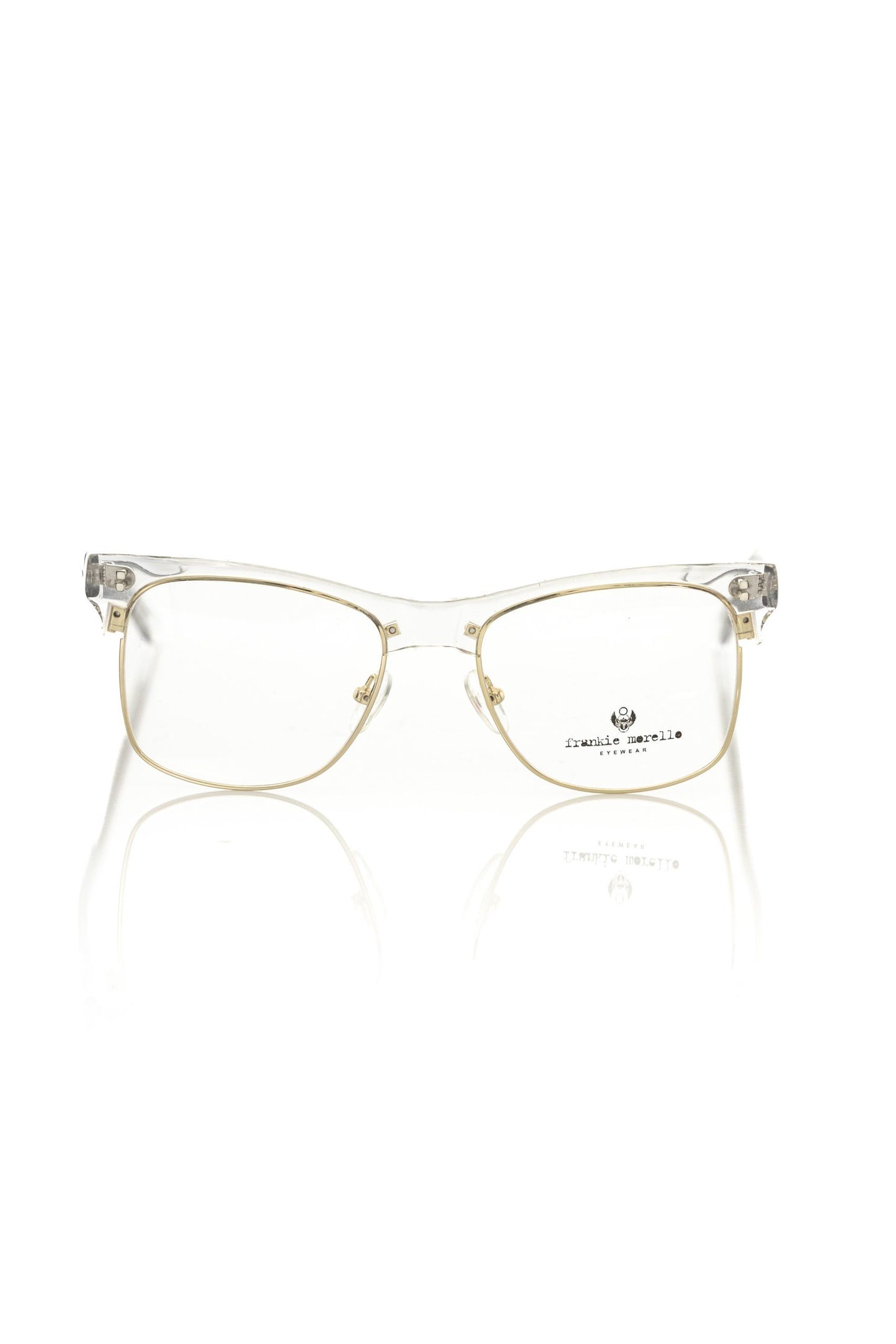 Frankie Morello Gold Acetate Glasses Frame