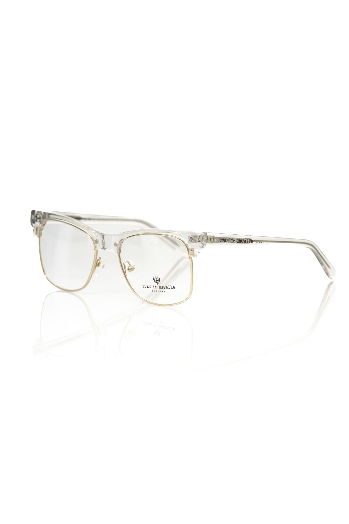 Frankie Morello Gold Acetate Glasses Frame