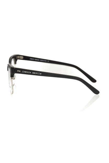 Frankie Morello Black Acetate Glasses Frame