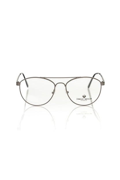Frankie Morello Gray Metallic Fibre Glasses Frame