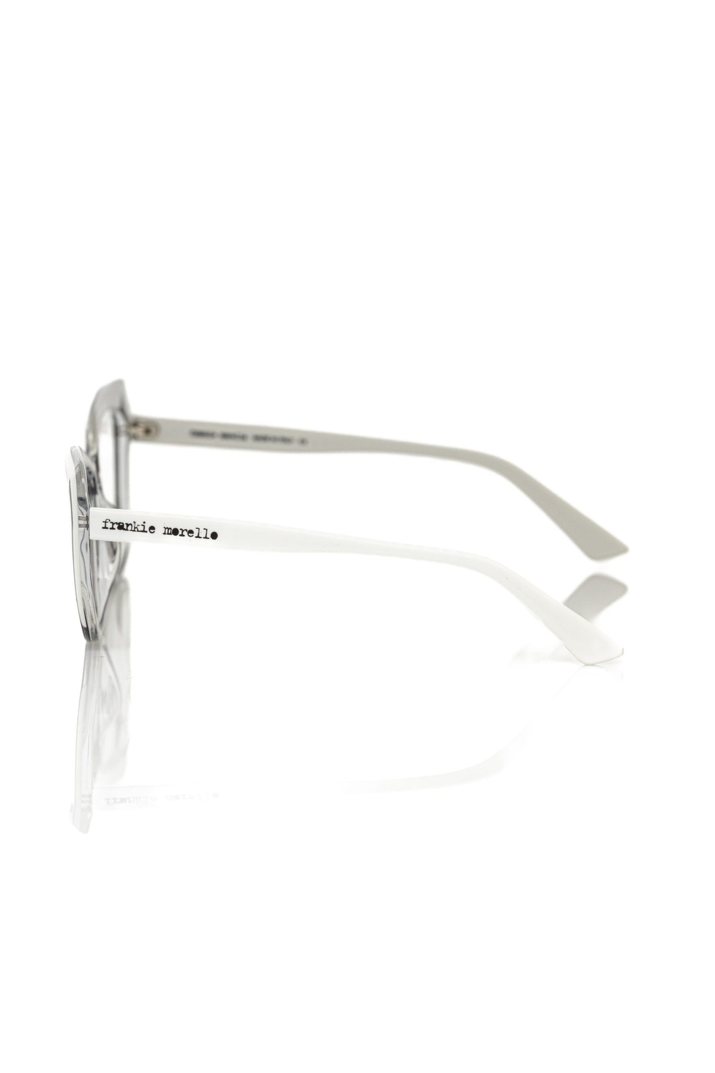 Frankie Morello Black Acetate Women's Eyeglass Frame
