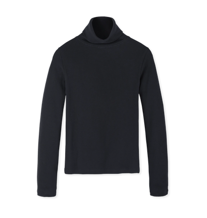 Women's Ribbed Turtleneck Top