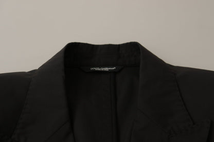 Dolce & Gabbana Black Single Breasted TAORMINA Breasted Blazer