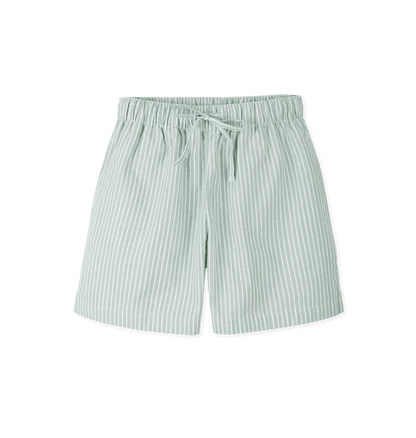 Women's Organic Cotton Pyjama Shorts Evergreen