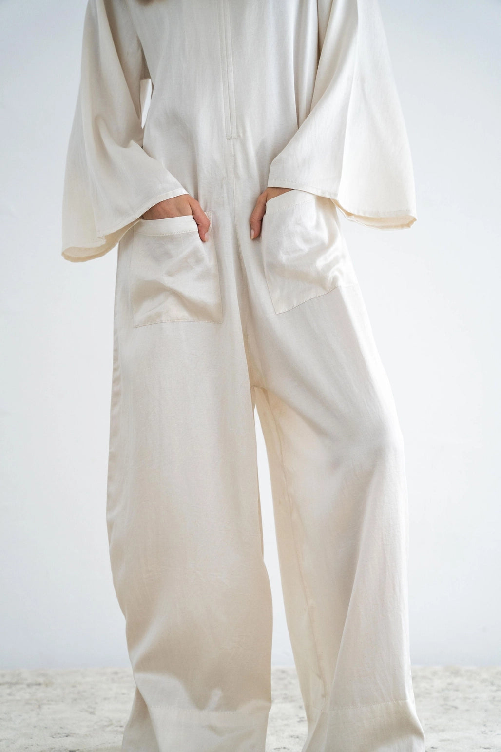 Silk Jumpsuit (Copy) BLACK