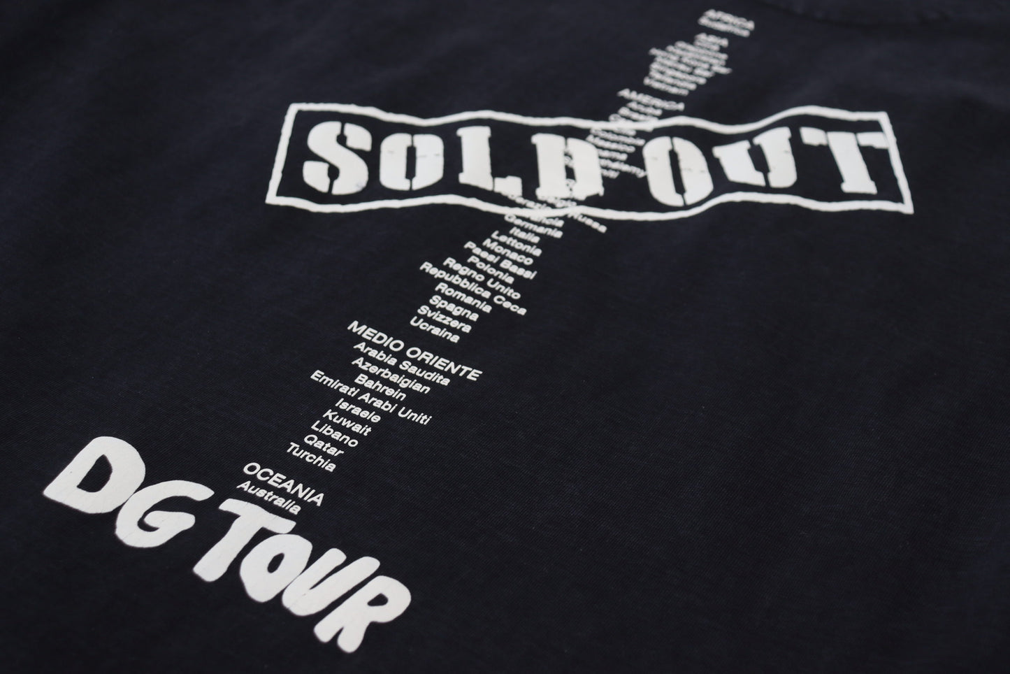 Dolce & Gabbana Black D&G Fashion Round Neck Cotton T-shirt