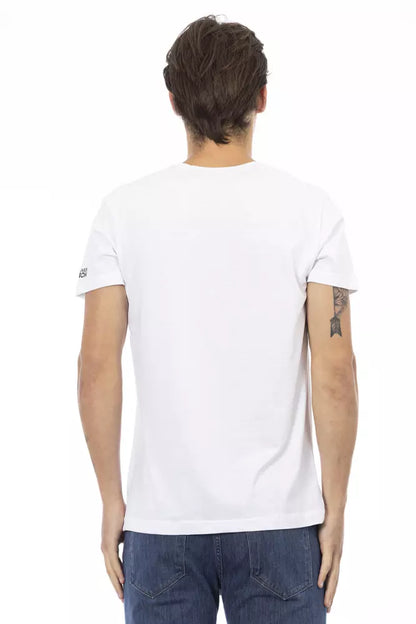 Trussardi Action White Cotton Men's T-Shirt