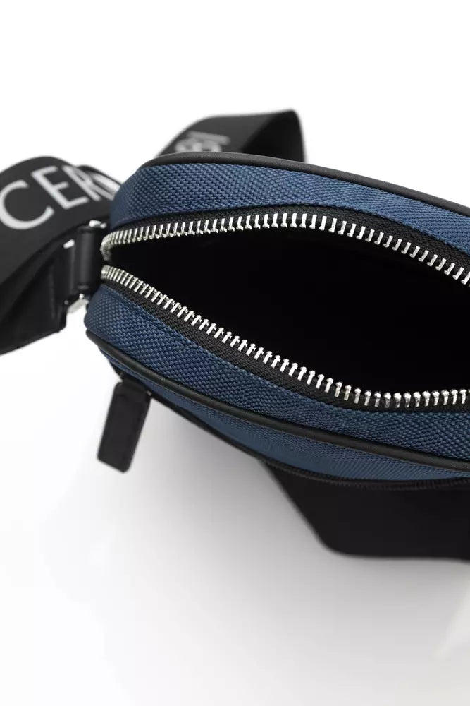 Cerruti 1881 Blue Nylon Women Crossbody Bag