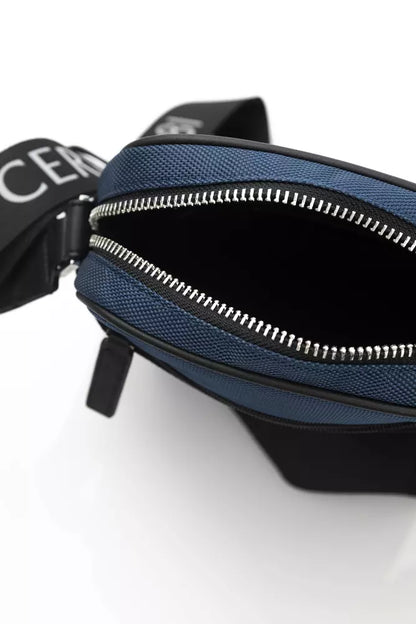 Cerruti 1881 Blue Nylon Women Crossbody Bag