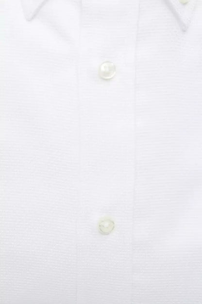 Robert Friedman White Cotton Men's Shirt