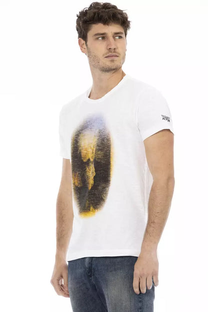 Trussardi Action White Cotton Men's T-Shirt