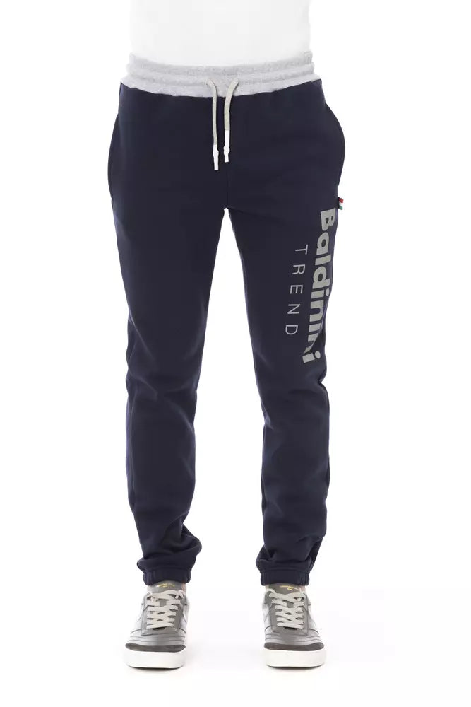 Baldinini Trend Blue Cotton Pant