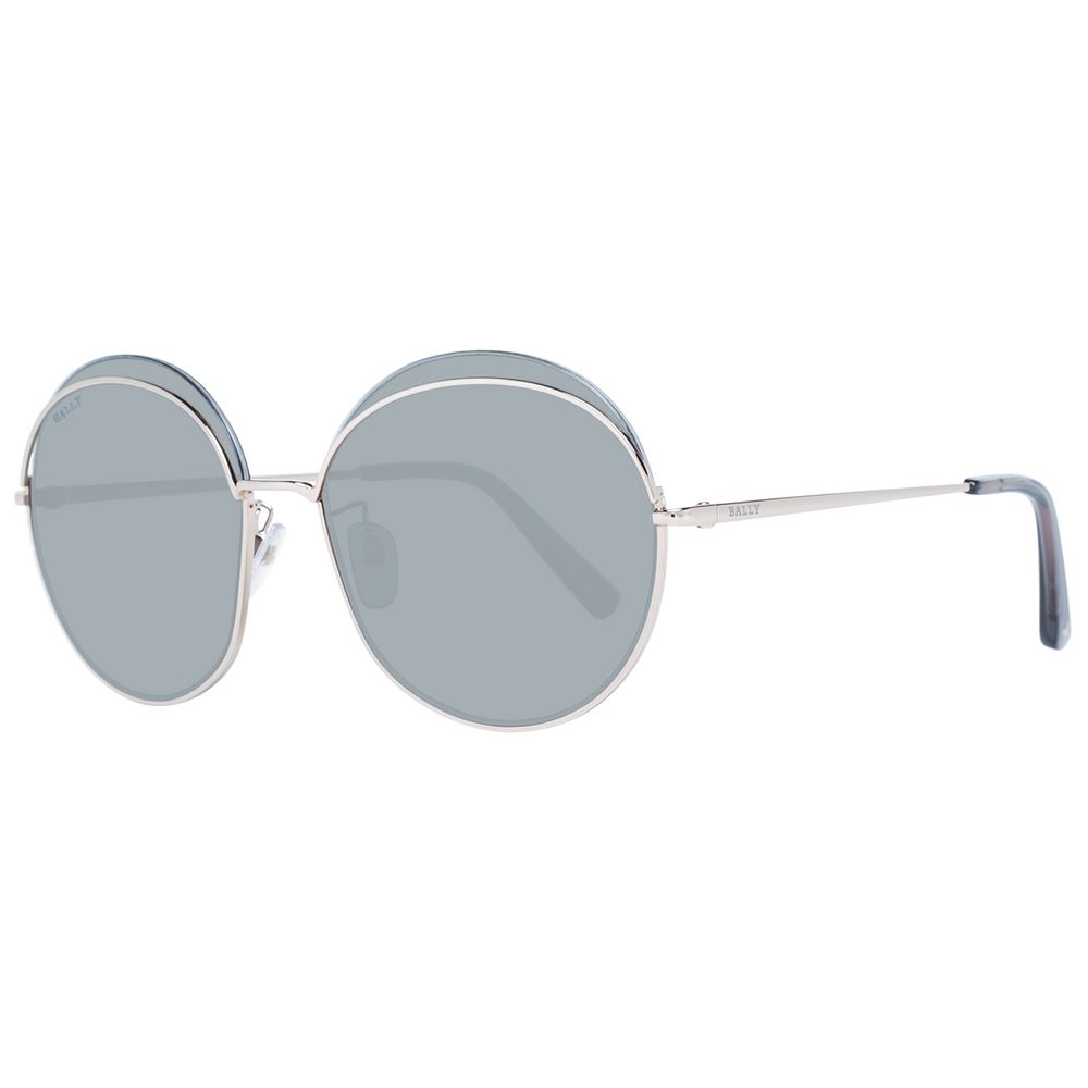 Bally Rose Gold Metal Sunglasses