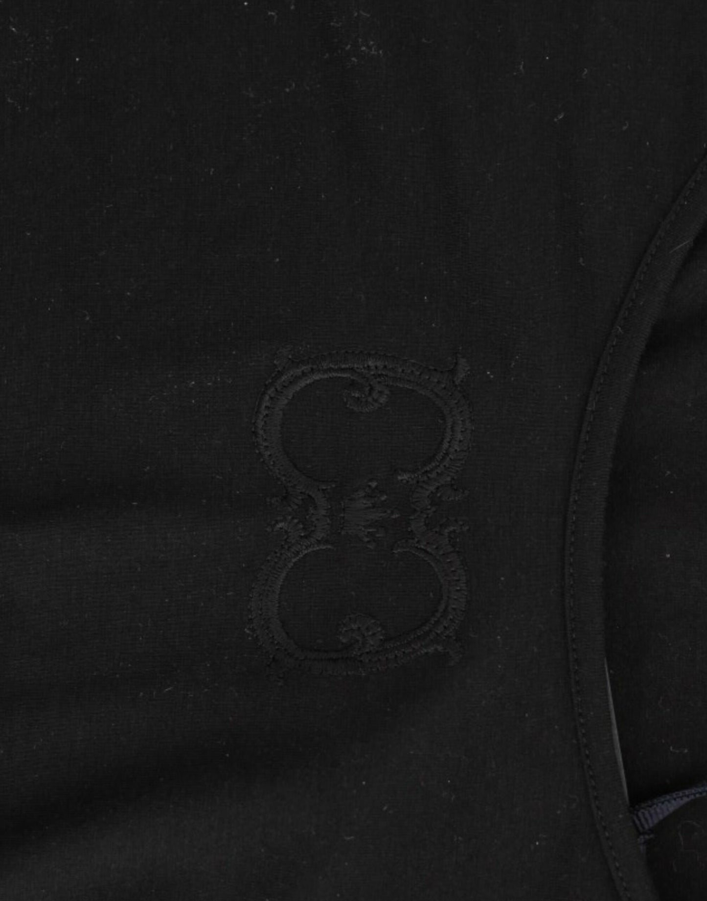 Cavalli Black Cotton Top