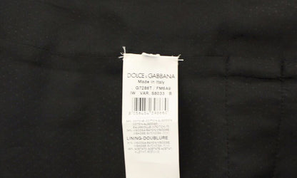 Dolce & Gabbana Brown Cotton Blend Dress Vest Gilet