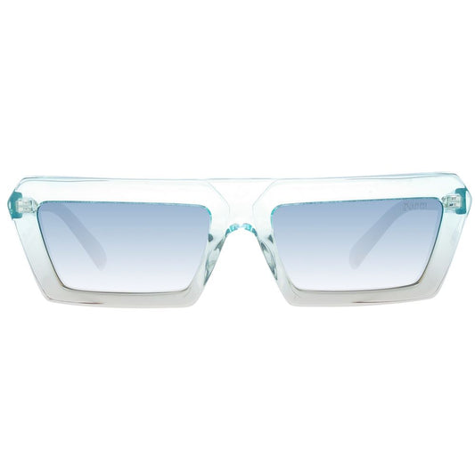 Emilio Pucci Turquoise Plastic Sunglasses