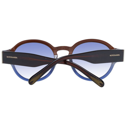 Scotch & Soda Brown Acetate Sunglasses