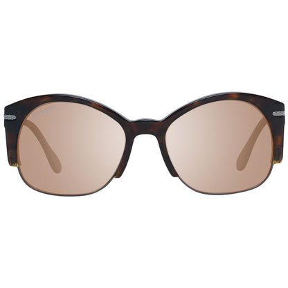 Serengeti Brown Acetate & Metal Sunglasses