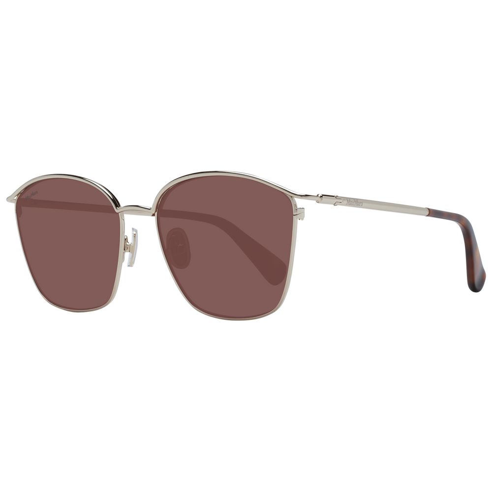 Max Mara Gold Metal Sunglasses