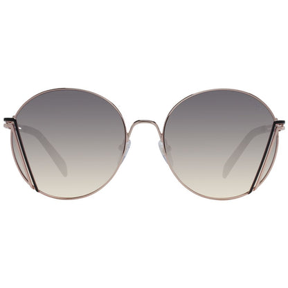 Emilio Pucci Rose Gold Metal Sunglasses