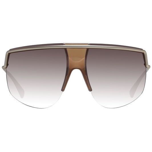 Max Mara Gold Metal Sunglasses