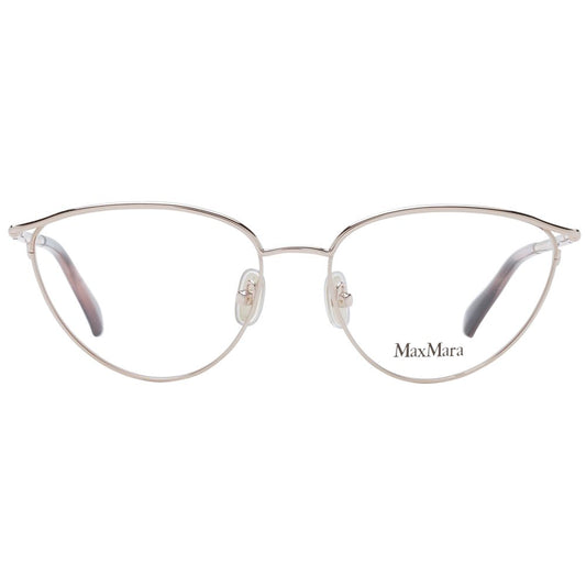 Max Mara Rose Gold Metal Glasses (Frames)