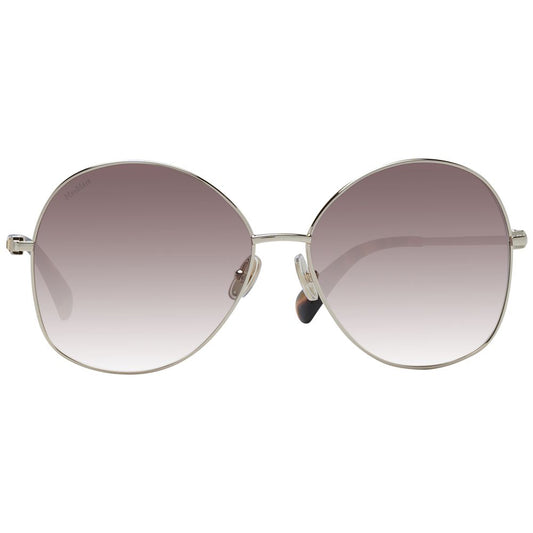 Max Mara Gold Metal Sunglasses