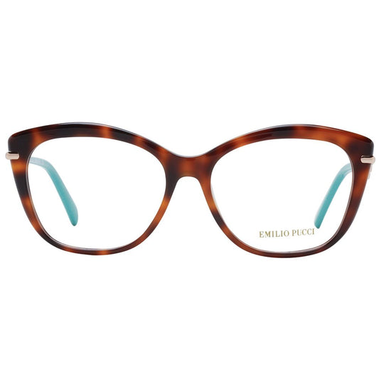 Emilio Pucci Brown Plastic Glasses (Frames)