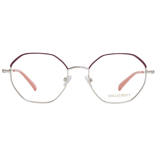 Emilio Pucci Red Metal Glasses (Frames)