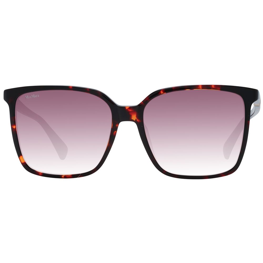 Max Mara Red Plastic Sunglasses