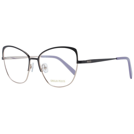 Emilio Pucci Black Metal Glasses (Frames)