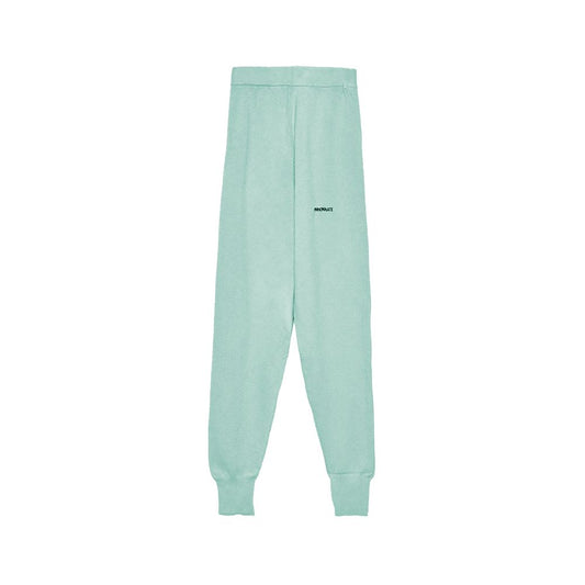 Hinnominate Green Wool Blend Women Pants