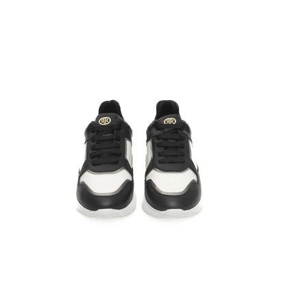 Cerruti 1881 Black Cowhide Women Sneaker