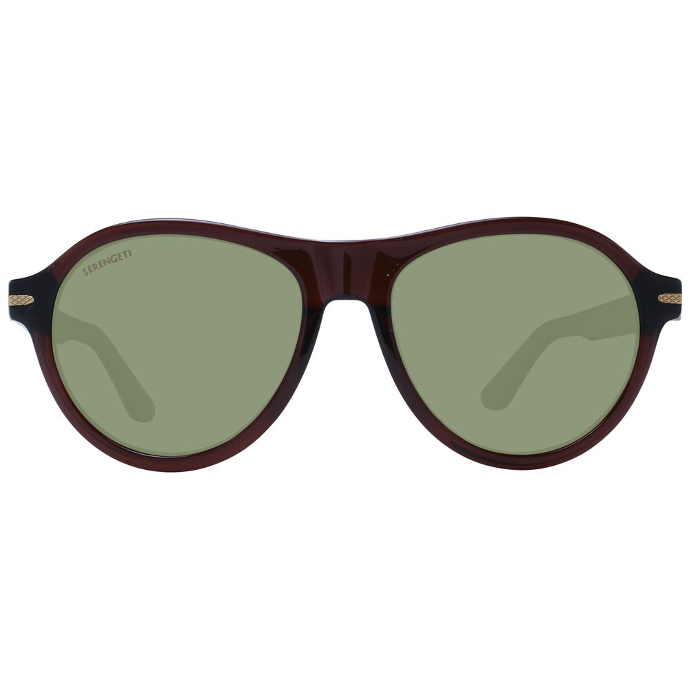 Serengeti Brown Acetate Sunglasses