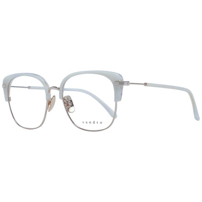 Sandro White Stainless Steel Glasses (Frames)